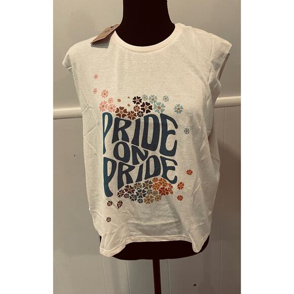 Marine Layer Pride on Pride Sleeveless Giving Tee Size Medium - Picture 4 of 7